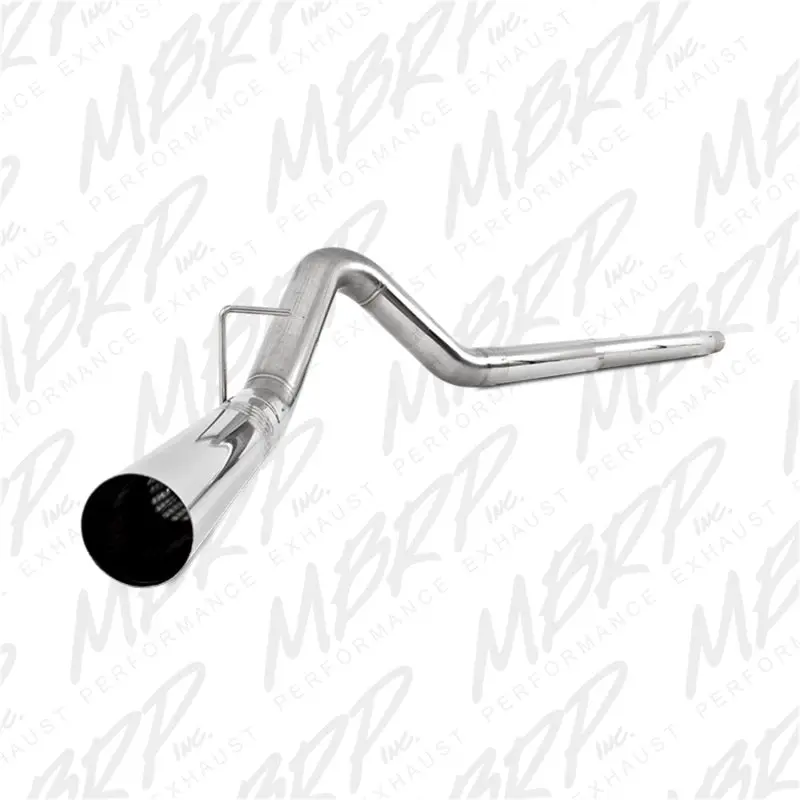 Mbrp 2008-2010 Ford F250/350/450 6.4L 4In Filter Back Single No Tip Exhaust System 1