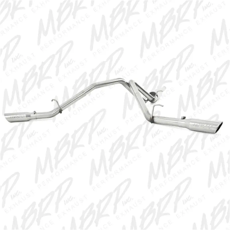Mbrp 2009 Chev/Gmc 1500 4.8/5.3L Ec/Cc (Excluding 8 Bed) Cat Back Dual Split Side 1