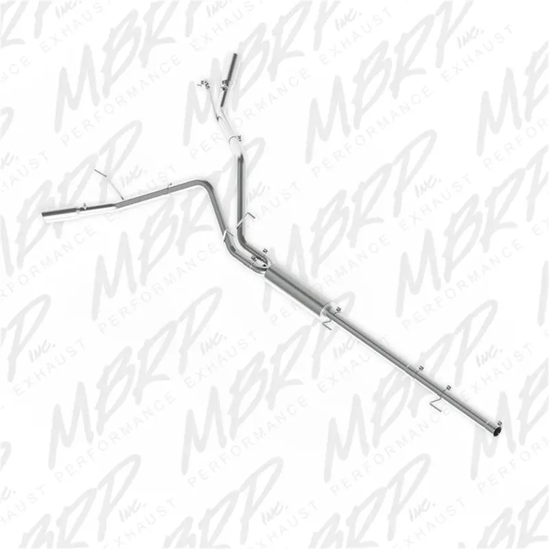 Mbrp 2009 Dodge Ram 1500 5.7L Cat Back Dual Split Side 1