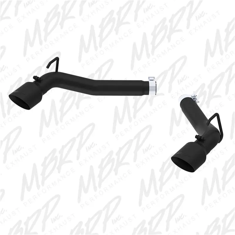 Mbrp 2010-2015 Chevrolet Camaro V6 3.6L 3In Black Coated Axle Back Muffler Delete 1