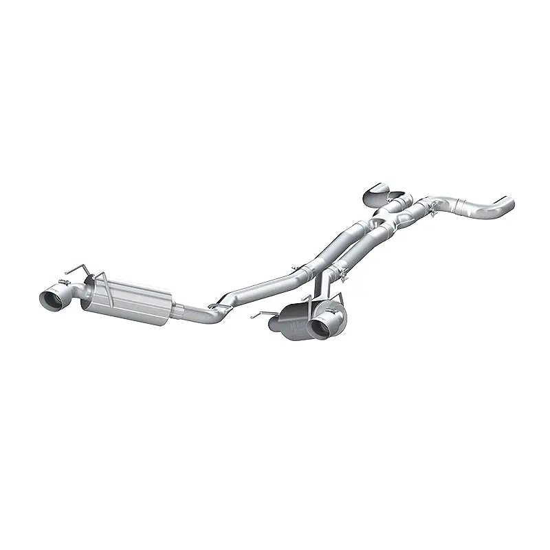 Mbrp 2010 Chev Camaro V6 3.6L Dual Cat Back Round Tips   (11 Conv. Must Purchase Mbrpad1710) 1