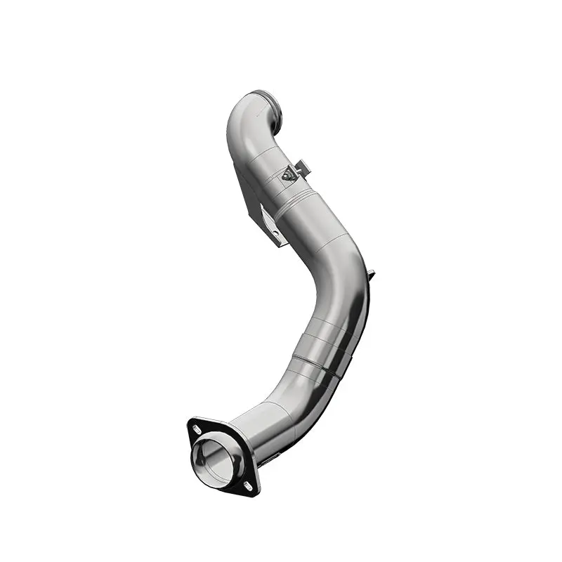 Mbrp 2015 Ford 6.7L Powerstroke (Non Cab & Chassis Only) 4In Turbo Down-Pipe T409 Aluminized 1