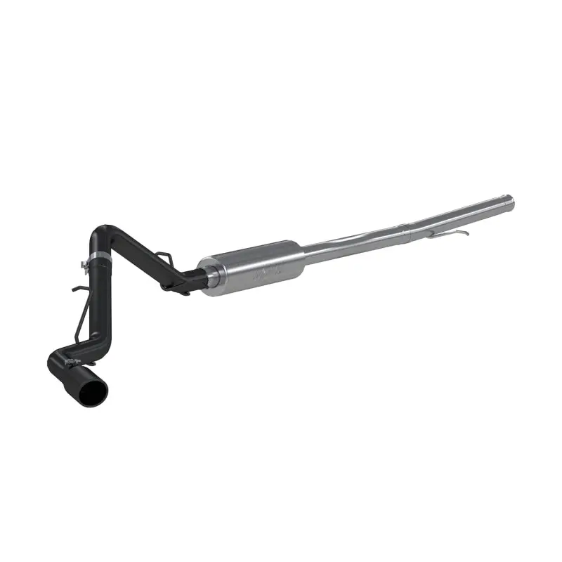 Mbrp 2019 Chevrolet/Gmc 1500 Silverado/Sierra 4.3L & 5.3L 3 In Cat Back, Single Side (Black Coated) 1
