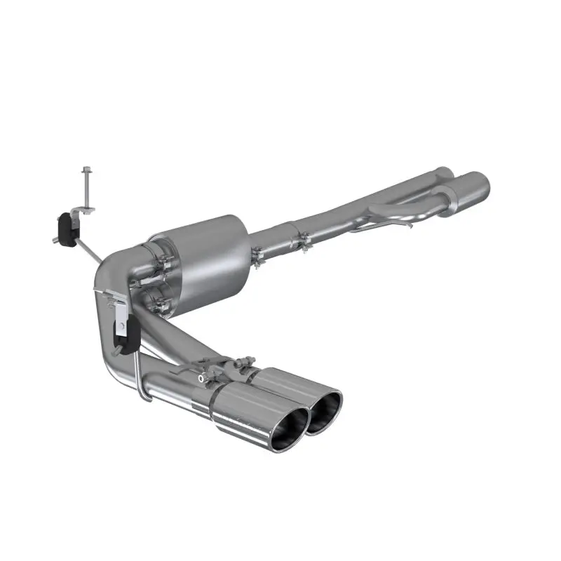 Mbrp 2019+ Chevrolet Silverado 1500 4.5L/5.3L Pre-Axle Dual Side Exit W/ 4In Od Tip - Al 1