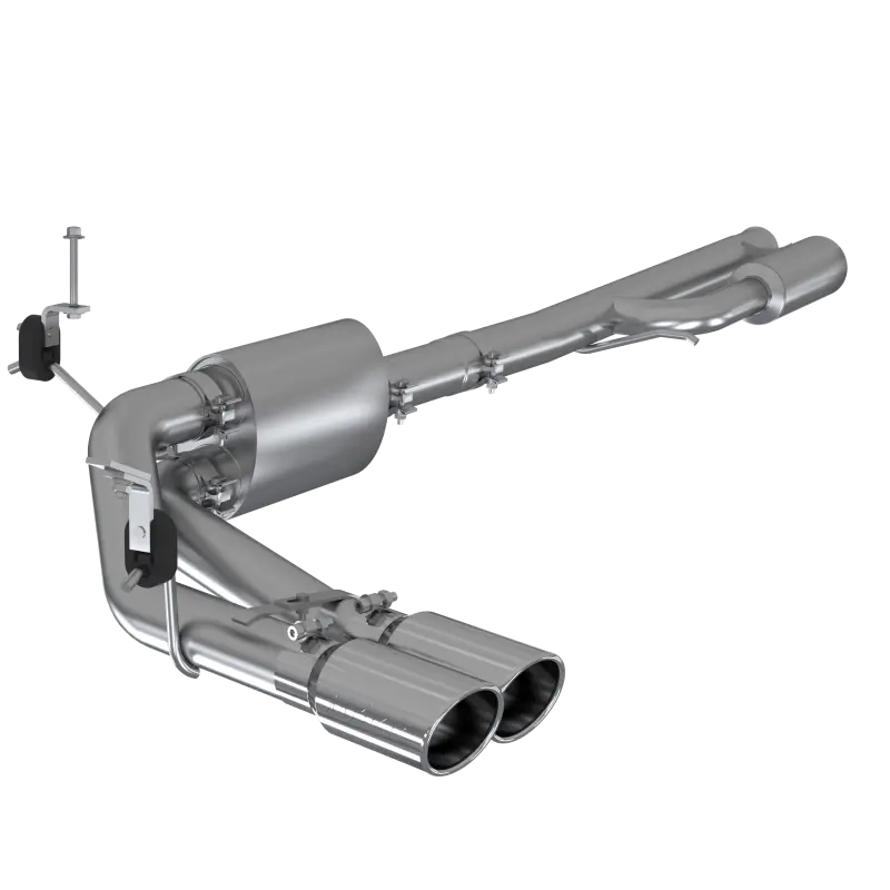 Mbrp 2019+ Chevrolet Silverado 1500 4.5L/5.3L Pre-Axle Dual Side Exit W/ 4In Od Tip- T304 1