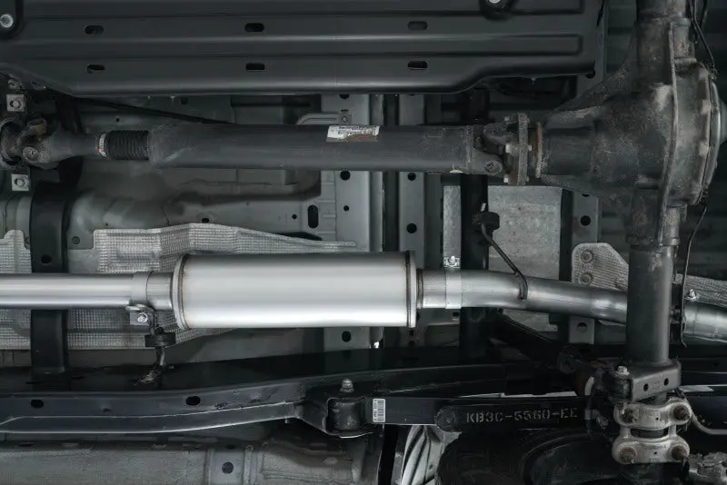 Mbrp 2019 Ford Ranger Ecoboost 2.3L 4In Od Tip Single Side Exit 3In T304 Cat Back 2