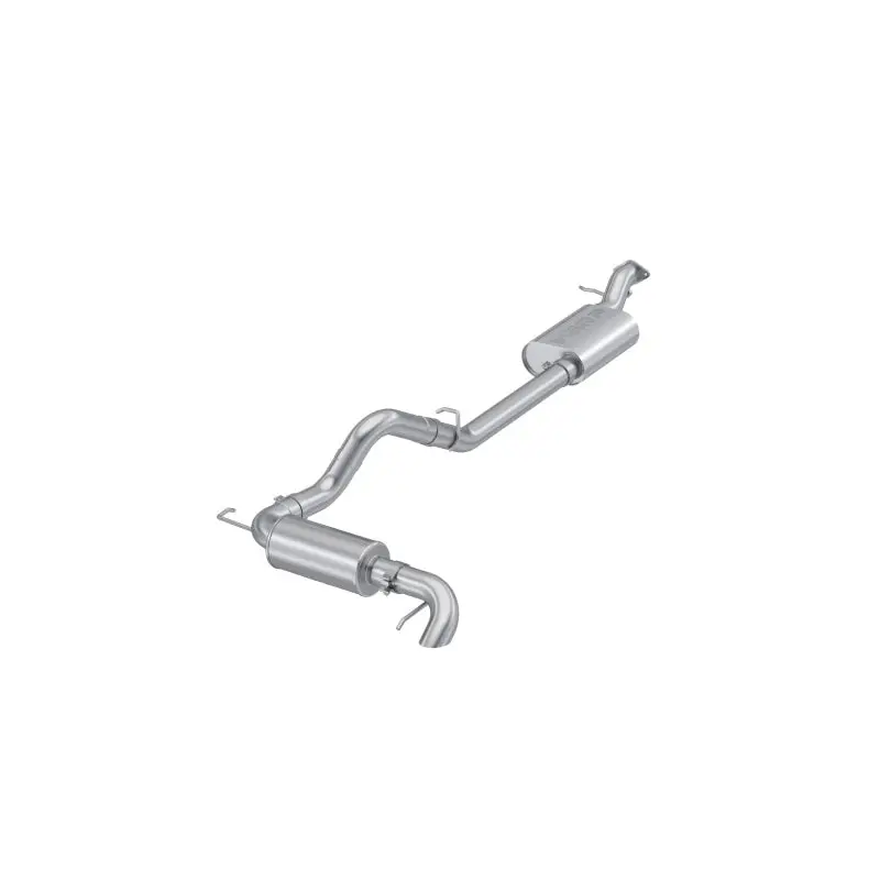 Mbrp 2021-2023 Ford Bronco 2.3L/2.7L Stainless Steel 3In Cat-Back, Single High Clearance Rear Exit 2