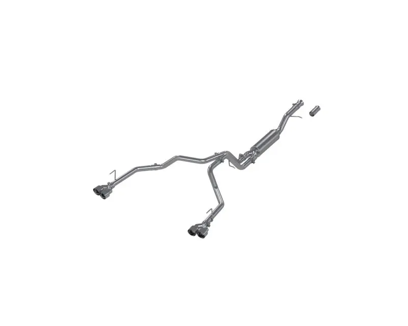 Mbrp 2021+ Chevy Tahoe / Gmc Yukon Alum. 3In Cat-Back Dual Split Exhaust W/ Quad Tips 1