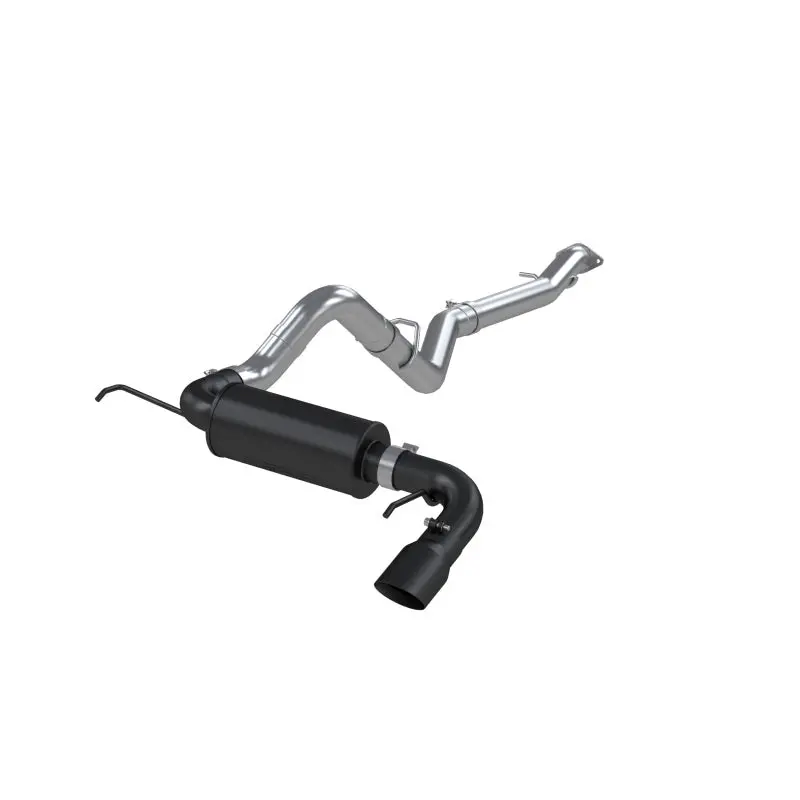 Mbrp 2021+ Ford Bronco 2.3L/2.7L Ecoboost 3In Black Aluminized Catback Exhaust 1
