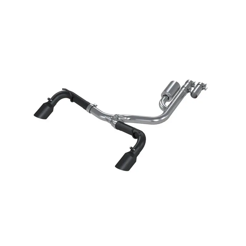 Mbrp 2021+ Ford Bronco Sport (1.5L / 2.0L Ecoboost) 2.5In Res-Back Exhaust - Dual Rear - Black 2