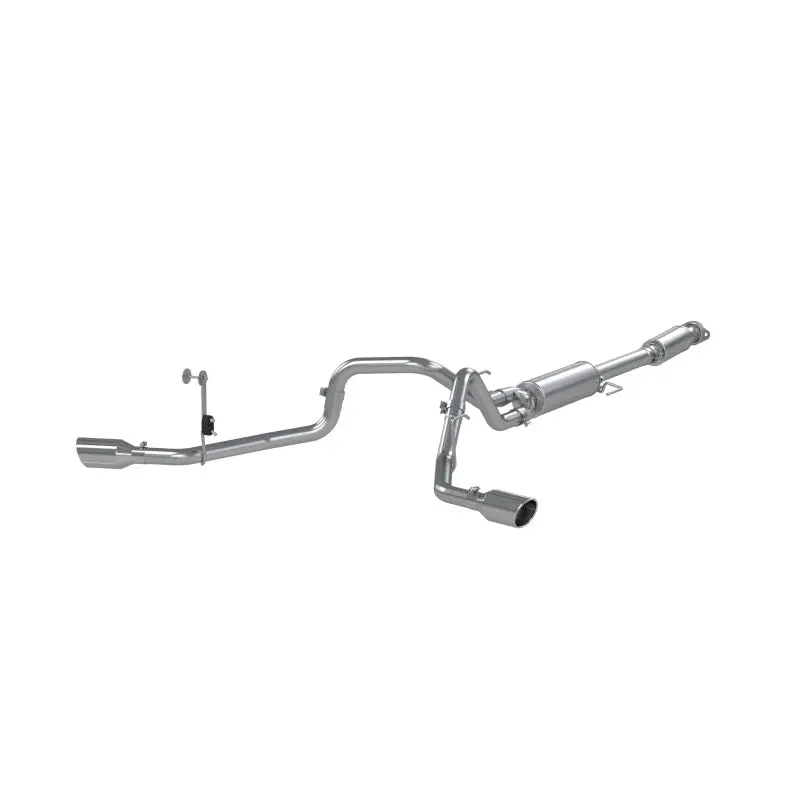 Mbrp 2021+ Ford F150 2.7L/3.5L/5.0L 3In Aluminized Steel Cat-Back 2.5In Dual Split Side Exhaust 1