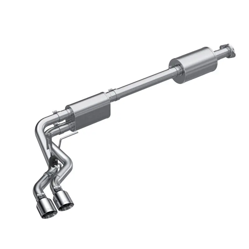 Mbrp 2021+ Ford F150 T304 Pre-Axle (Street Profile) 2.5In Od Tips 3In Cat Back Exhaust 2