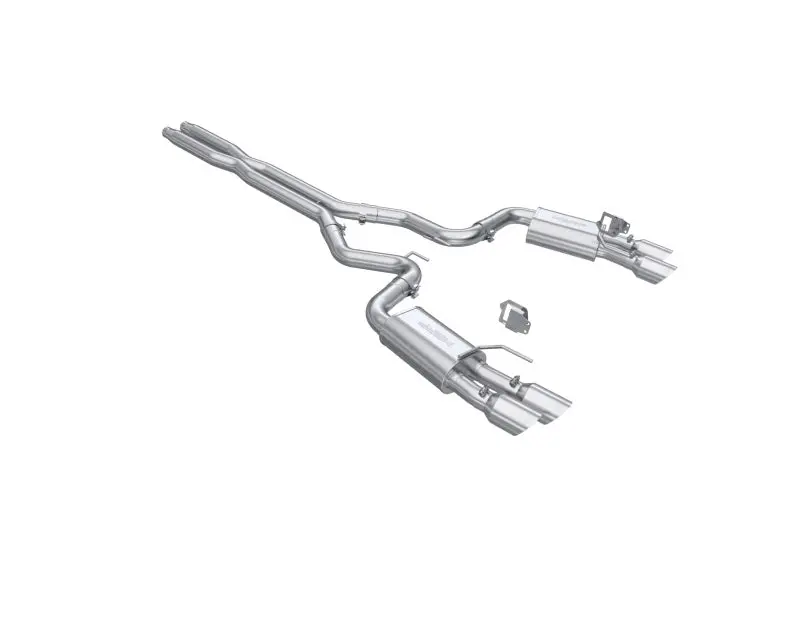 Mbrp 2024+ Ford Mustang Gt Armor Lite 3In Steet Profile Catback Exhaust  - Stainless Steel Tips 1