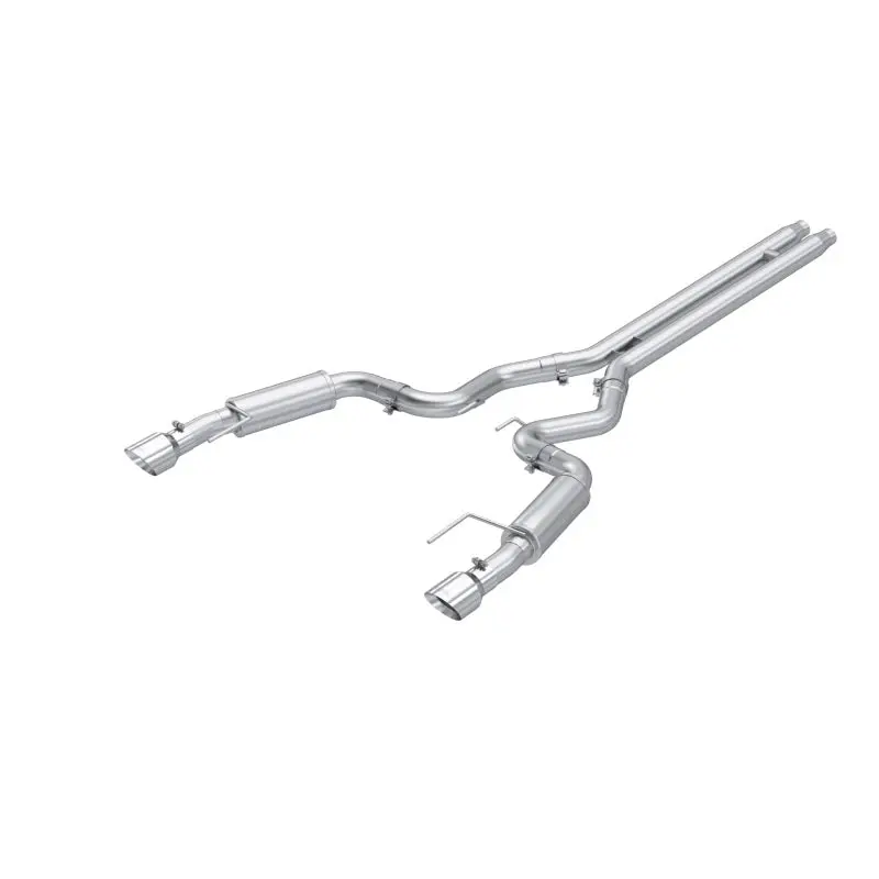 Mbrp 2024 Ford Mustang Gt S650, 5.0L 3In Dual Split Rear Aluminized Steel 1