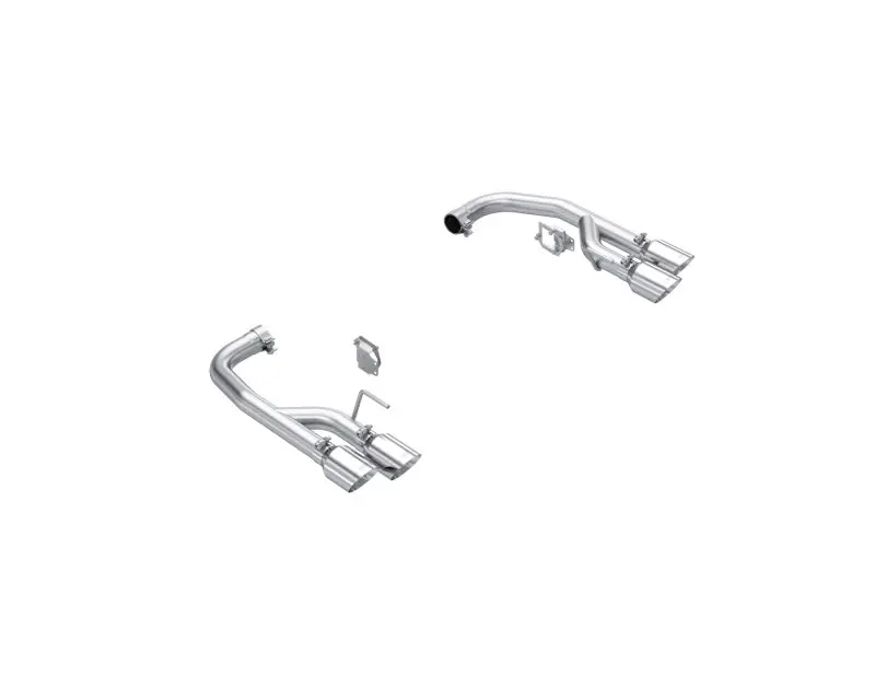 Mbrp 2024+ Mustang Gt 5.0L Aluminized Steel 2.5In Axle-Back Exhaust W/ Dual-Rear Quad Exhaust Tips 1