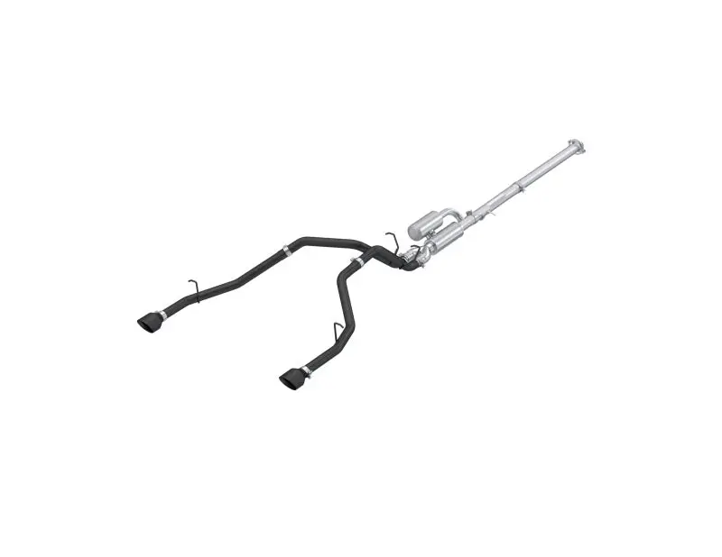 Mbrp 2025+ Ram 1500 3.0L Blk Series 3.0In Cat-Back Dual Rear Exit Exhaust 1