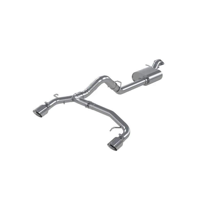 Mbrp 21-22 Ford Bronco 2.3/2.7L Ecoboost 2/4-Dr 3In Catback Dual Split Rear Exit Aluminized Steel 2