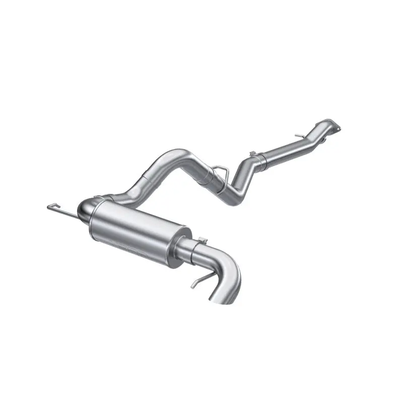 Mbrp 21-Up Ford Bronco 2.3L/2.7L Ecoboost 2/4Dr T304 Stainless Steel High Clearance Cat-Back Exhaust 1