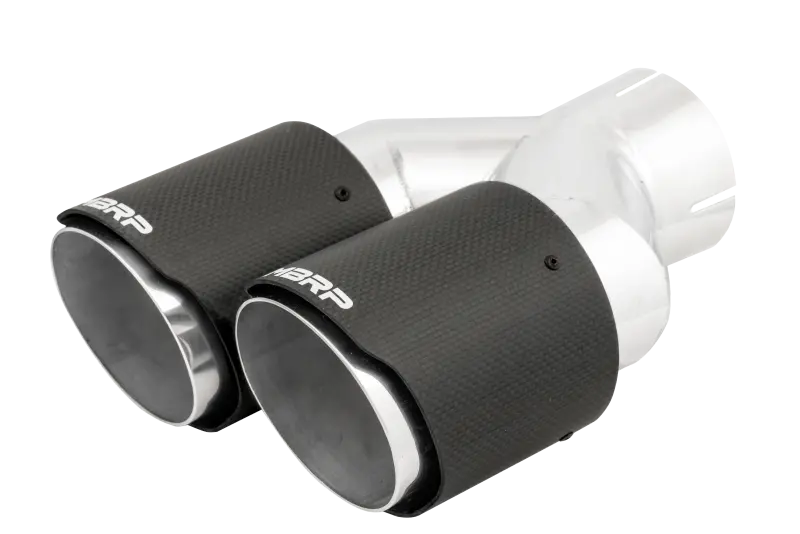 Mbrp 3In Id / Dual 4In Od Out Staggered L 9.87In / R 9.37In Dual Wall Carbon Fiber Univ Exhaust Tip 2