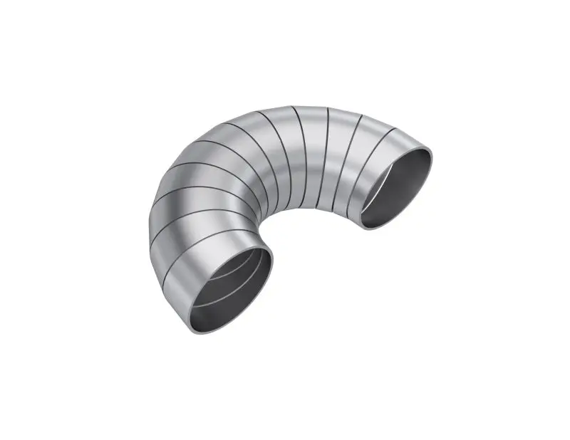 Mbrp T304 Stainless Steel 2In Dia 180 Deg Universal Pie Cut Kit 1