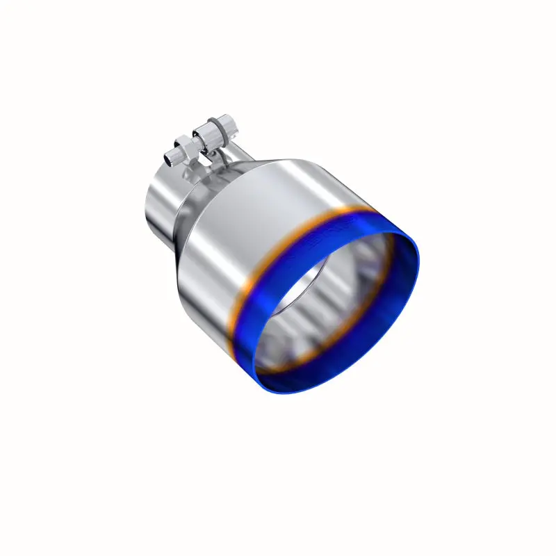 Mbrp T304 Stainless Steel Burnt End Angle Cut Exhaust Tip - 3In. Id / 5In. Od / 6.5In. Length 1