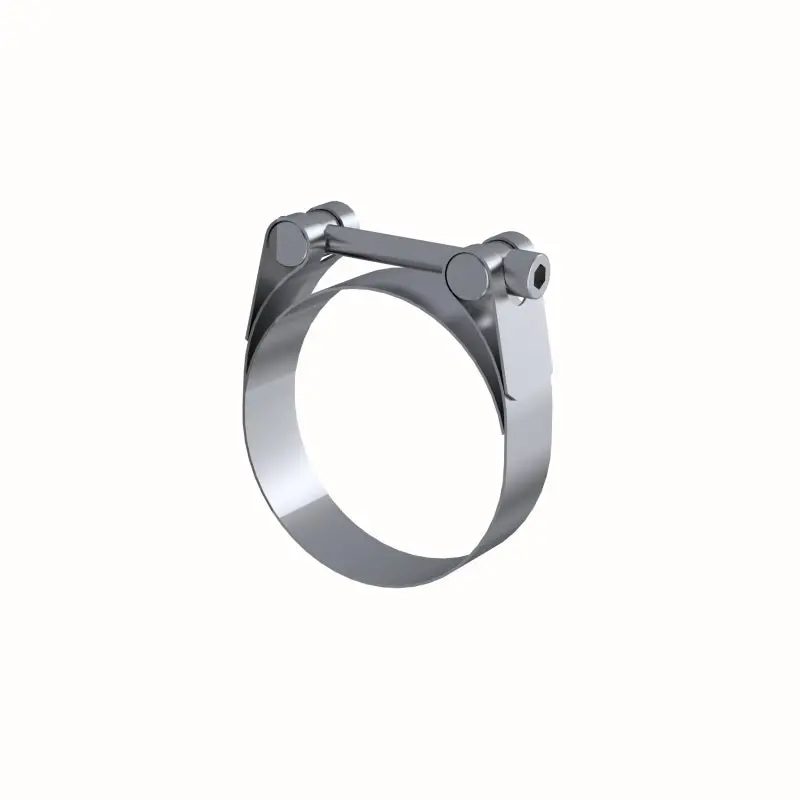 Mbrp Universal 2.5In Barrel Band Clamp - Stainless (No Dropship) 1