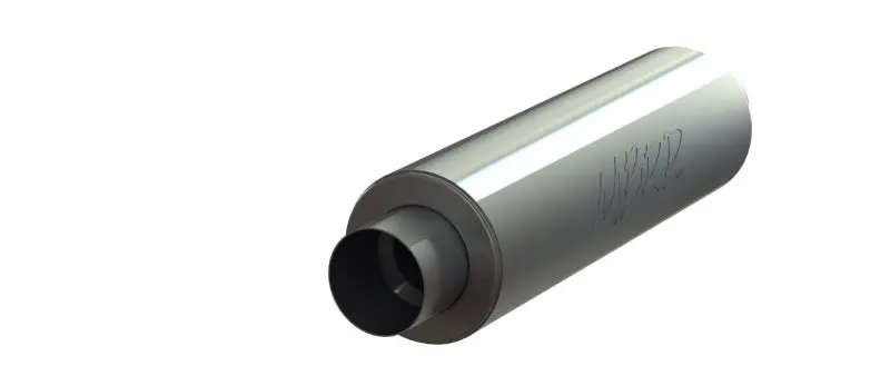 Mbrp Universal 5In Id Inlet/Outlet 31In Single Muffler Aluminum (No Dropship) 2
