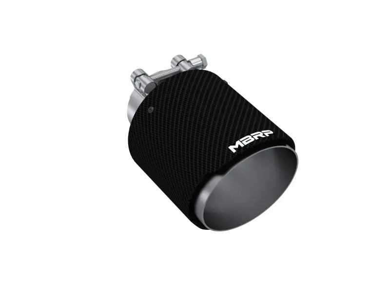 Mbrp Universal Carbon Fiber Tip 2.5In Id / 4.5In Od Out / 6.5In Length Angle Cut Dual Wall 1