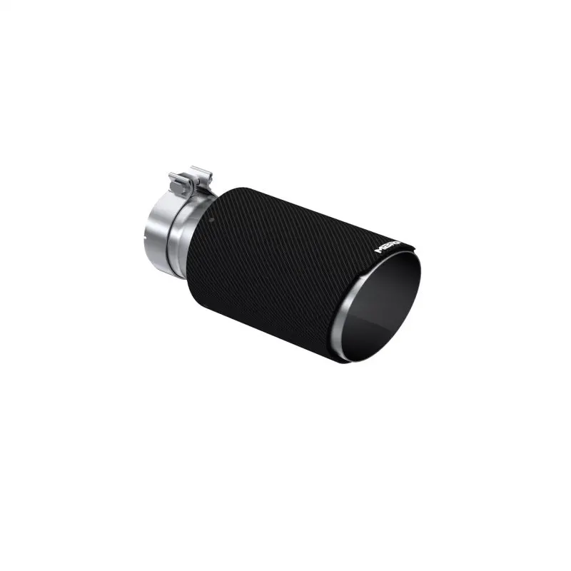 Mbrp Universal Carbon Fiber Tip 6In Od/4In Inlet/12In L - Angle Cut Tip 1