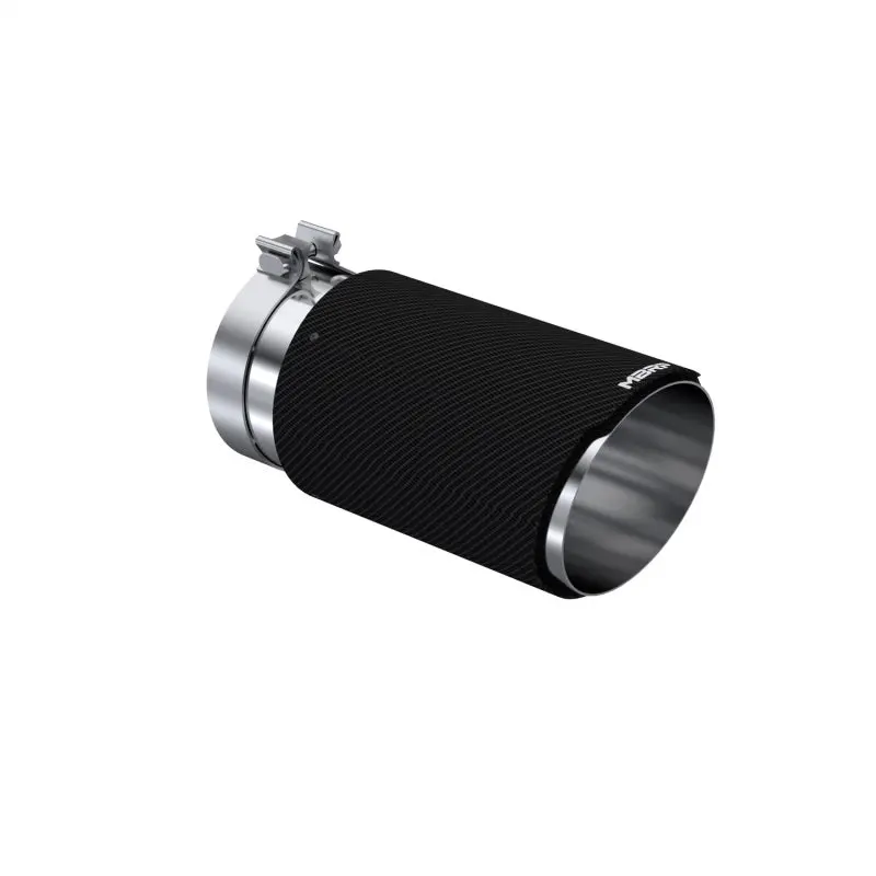 Mbrp Universal Carbon Fiber Tip 6In Od/5In Inlet/12In L - Angle Cut Tip 1