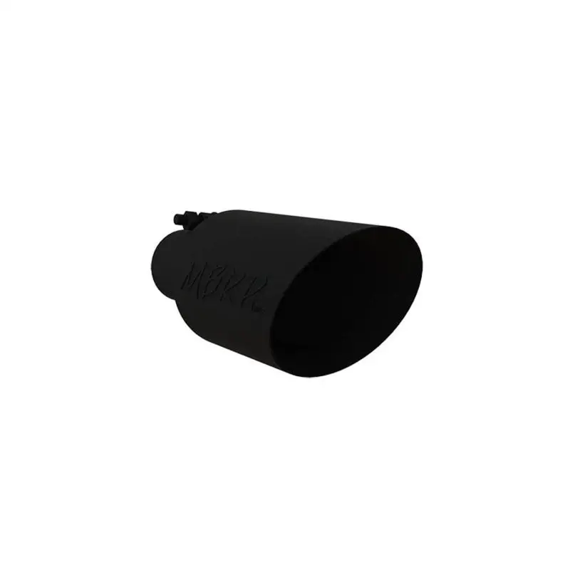 Mbrp Universal Dual Wall Angle Rolled End Tip 4-1/2In Od / 2-1/2In Inlet / 11In Length - Black 1