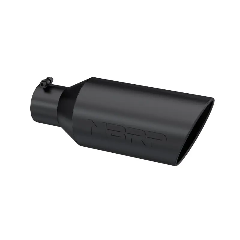 Mbrp Universal Exhaust Tip 7In O.D. Rolled End 4In Inlet 18In Length - Black 1