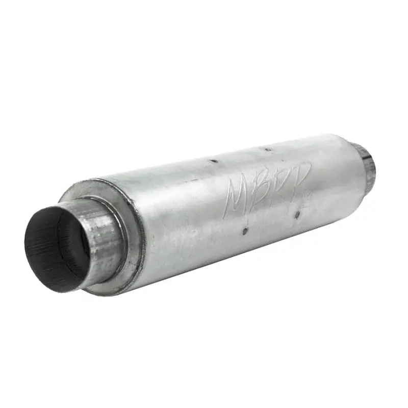 Mbrp Universal Quiet Tone Muffler 4In Inlet/Outlet 24In Body 6In Dia 30In Overall Aluminum 2