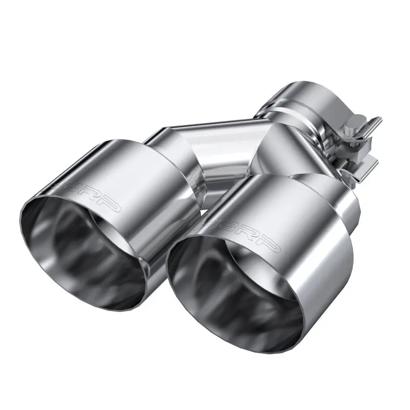 Mbrp Universal T304 Ss Dual Tip 4In Od/2.5In Inlet 1