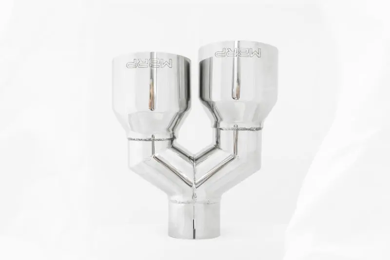 Mbrp Universal T304 Ss Dual Tip 4In Od/2.5In Inlet 2