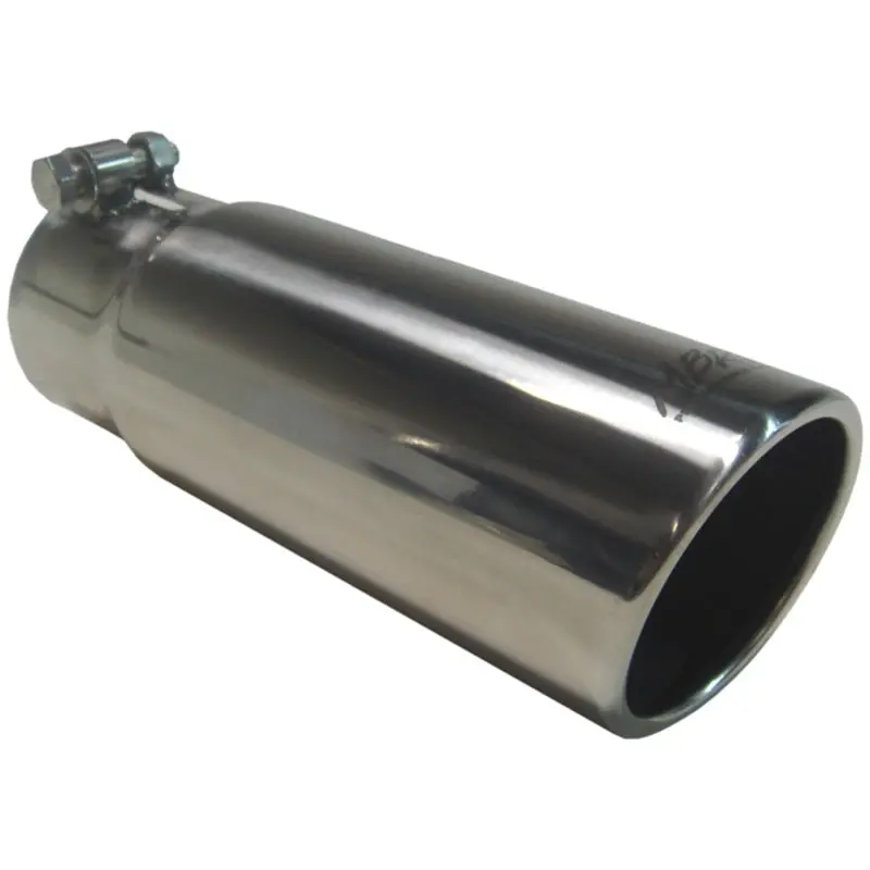 Mbrp Universal Tip 3In O.D. Angled Rolled End 3 Inlet 10 Length 1