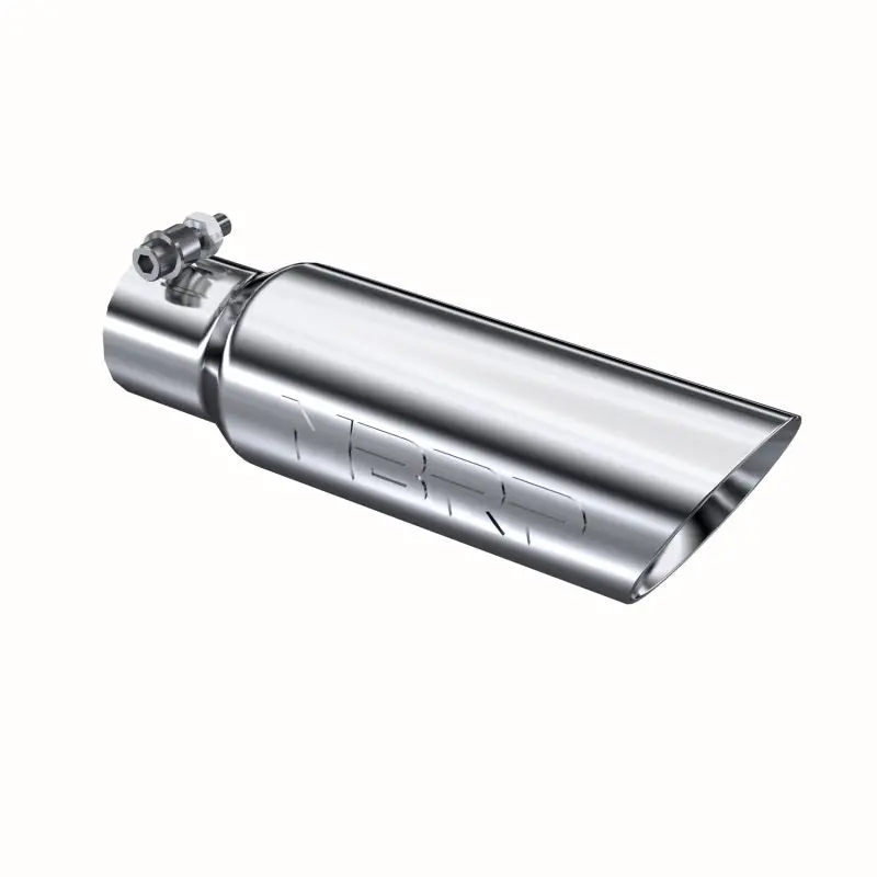 Mbrp Universal Tip 3In O.D. Dual Wall Angled 2 Inlet 12 Length 1