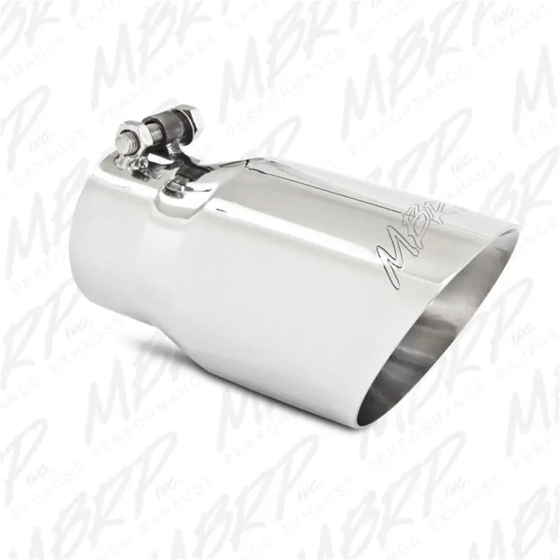 Mbrp Universal Tip 4In O.D. Dual Wall Angled 3In Inlet 8In Length T304 1