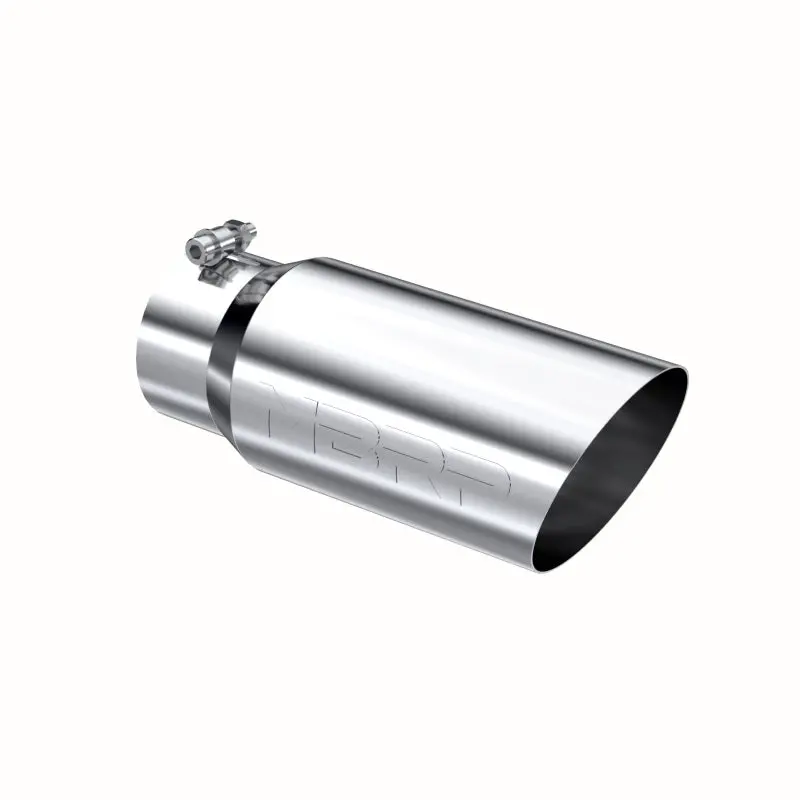 Mbrp Universal Tip 5 O.D. Angled Single Walled 4 Inlet 12 Length 2