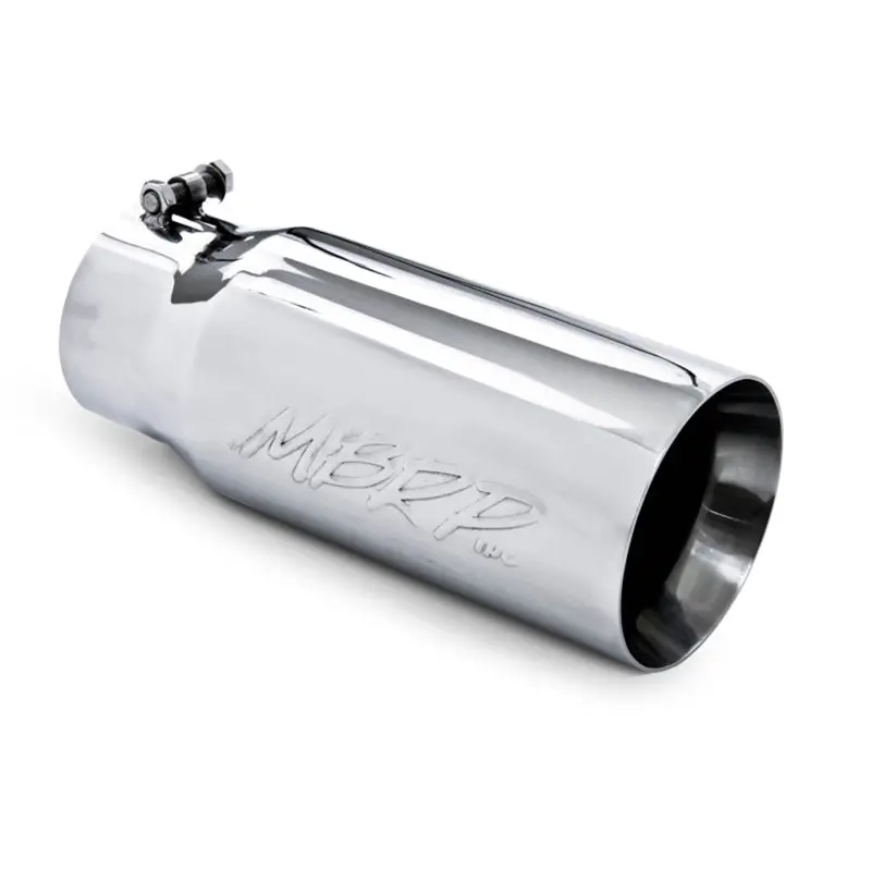 Mbrp Universal Tip 5 O.D. Dual Wall Straight 4 Inlet 12 Length 1
