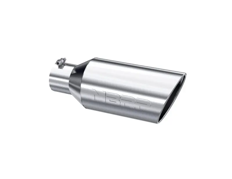 Mbrp Universal Tip 7Inch O.D. Rolled End 4Inch Inlet 18Inch Length - T304 (Single Tip) 2