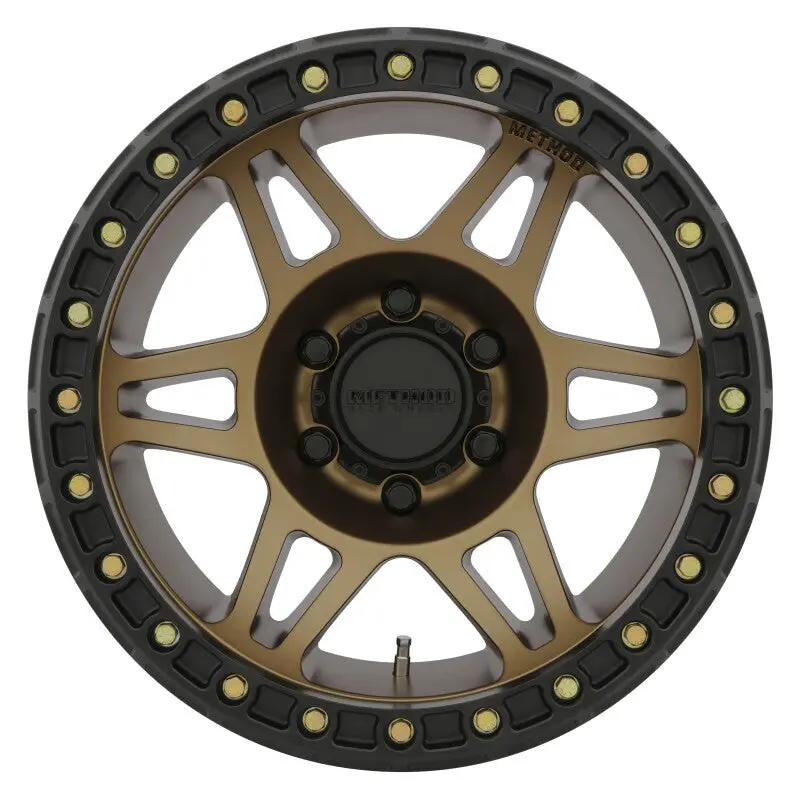 Method Mr106 Beadlock 17X9 -44Mm Offset 5X5 71.5Mm Cb Method Bronze W/Bh-H24125 Wheel 2
