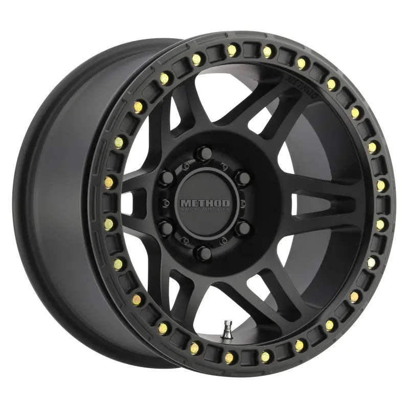 Method Mr106 Beadlock 17X9 -44Mm Offset 6X5.5 108Mm Cb Matte Black W/Bh-H24125 Wheel 2