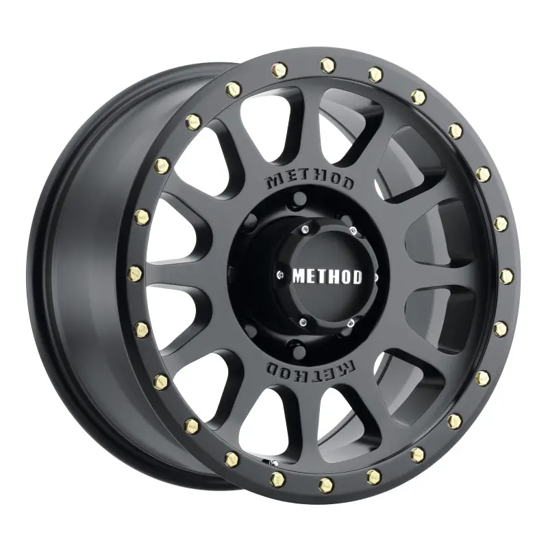 Method Mr305 Nv 16X8 0Mm Offset 8X6.5 130.81Mm Cb Matte Black Wheel 1