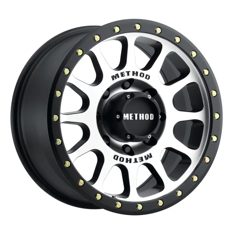 Method Mr305 Nv 17X8.5 0Mm Offset 8X170 130.81Mm Cb Machined/Black Street Loc Wheel 1