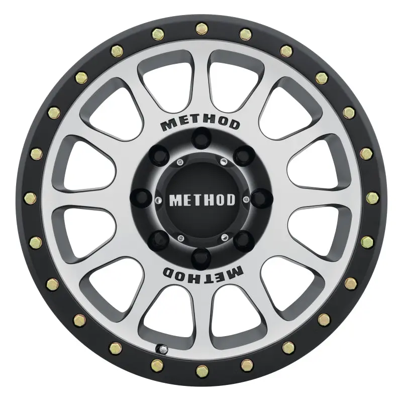 Method Mr305 Nv 17X8.5 0Mm Offset 8X170 130.81Mm Cb Machined/Black Street Loc Wheel 2