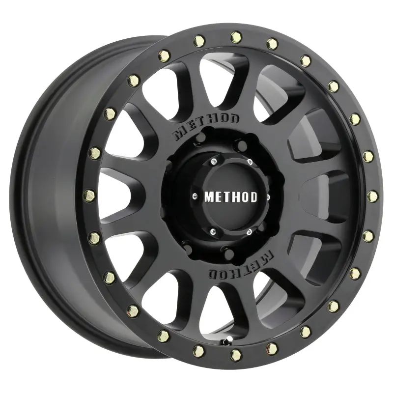 Method Mr305 Nv Hd 17X8.5 0Mm Offset 8X6.5 130.81Mm Cb Matte Black Wheel 1