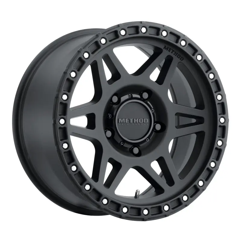 Method Mr312 17X8.5 0Mm Offset 5X5 71.5Mm Cb Matte Black Wheel 1