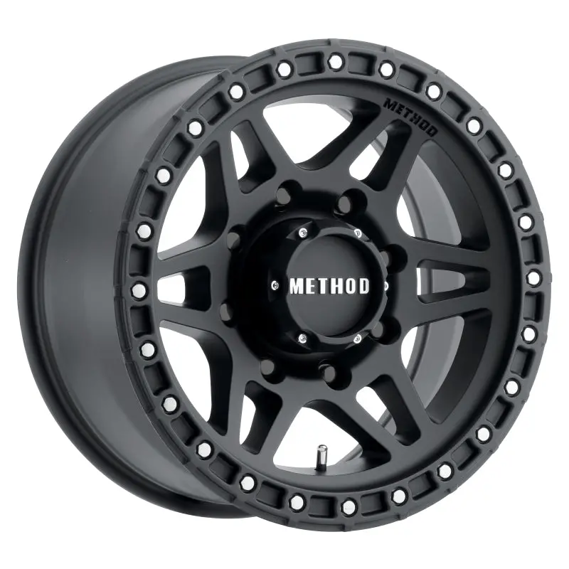 Method Mr312 18X9 +18Mm Offset 8X6.5 130.81Mm Cb Matte Black Wheel 1