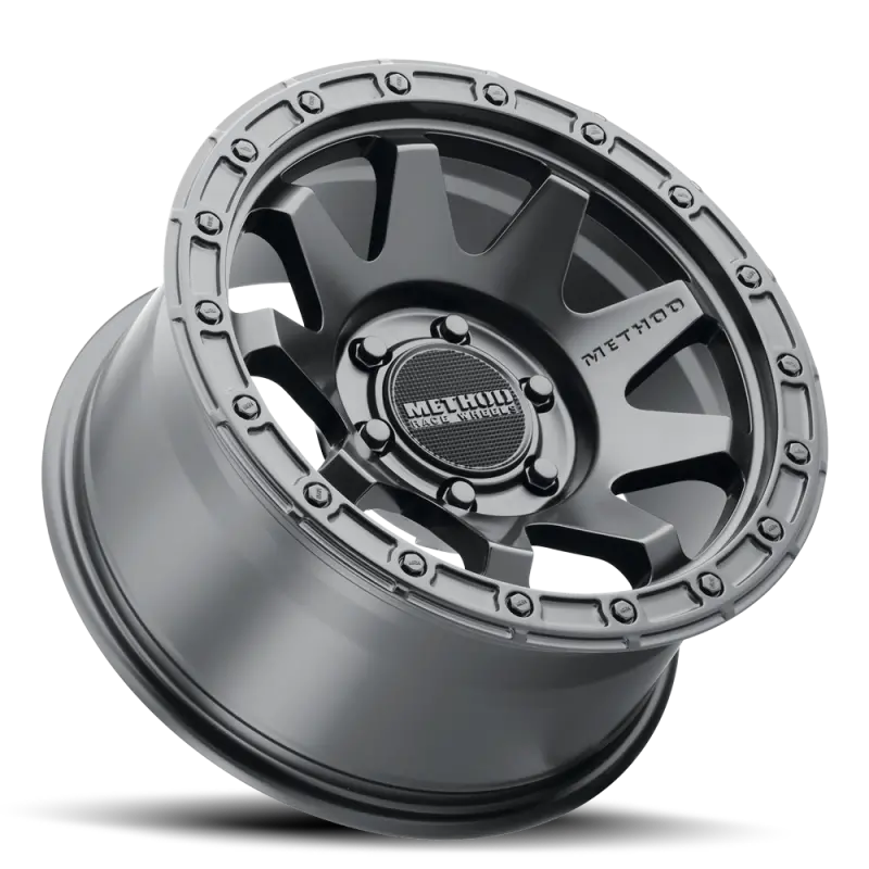 Method Mr317 17X9 -12Mm Offset 6X5.5 106.25Mm Cb Matte Black Wheel 1